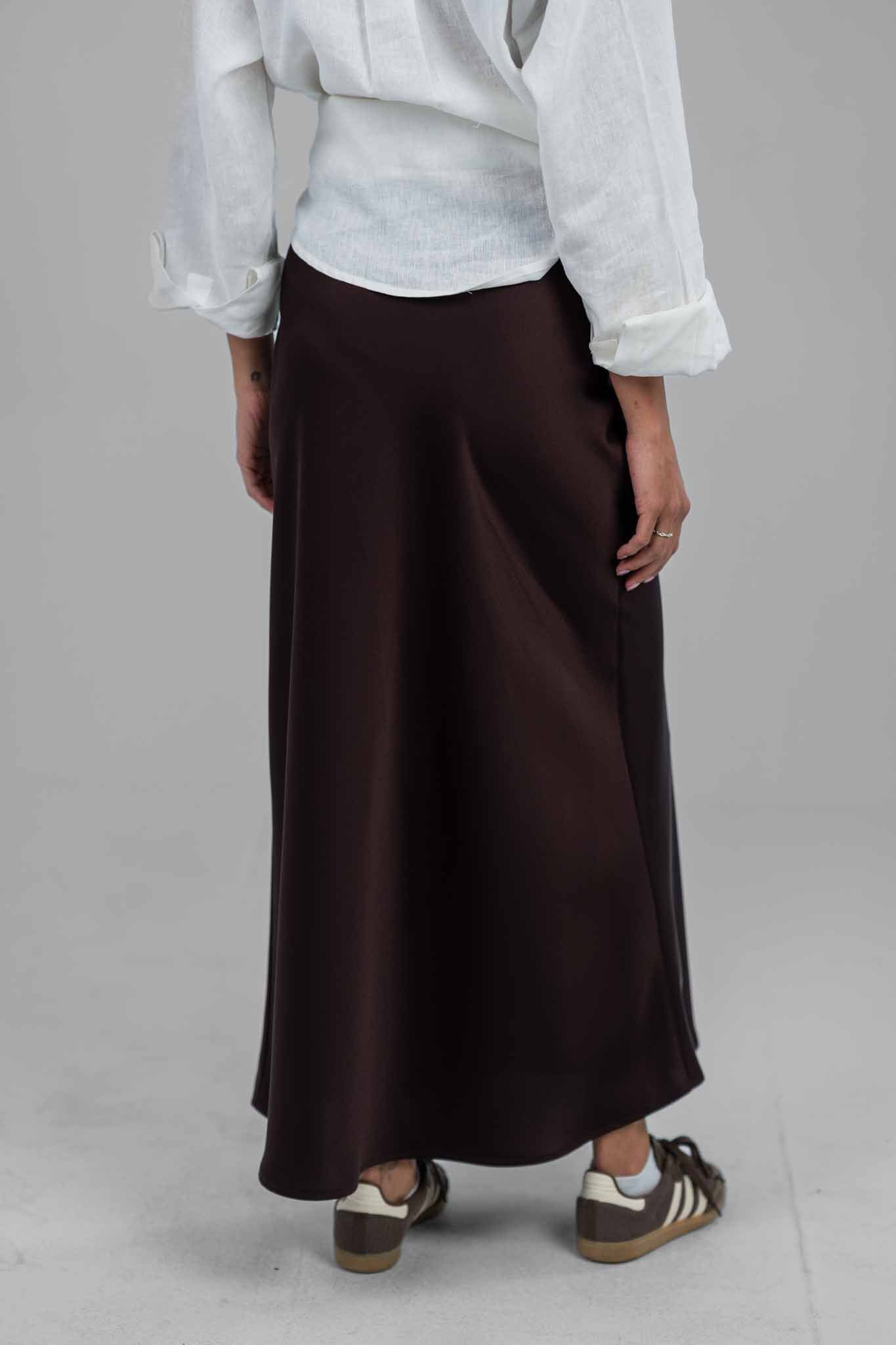 Silken Satin Skirt