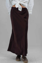 Silken Satin Skirt