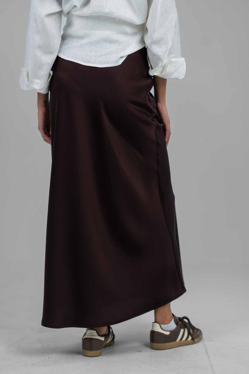 Silken Satin Skirt