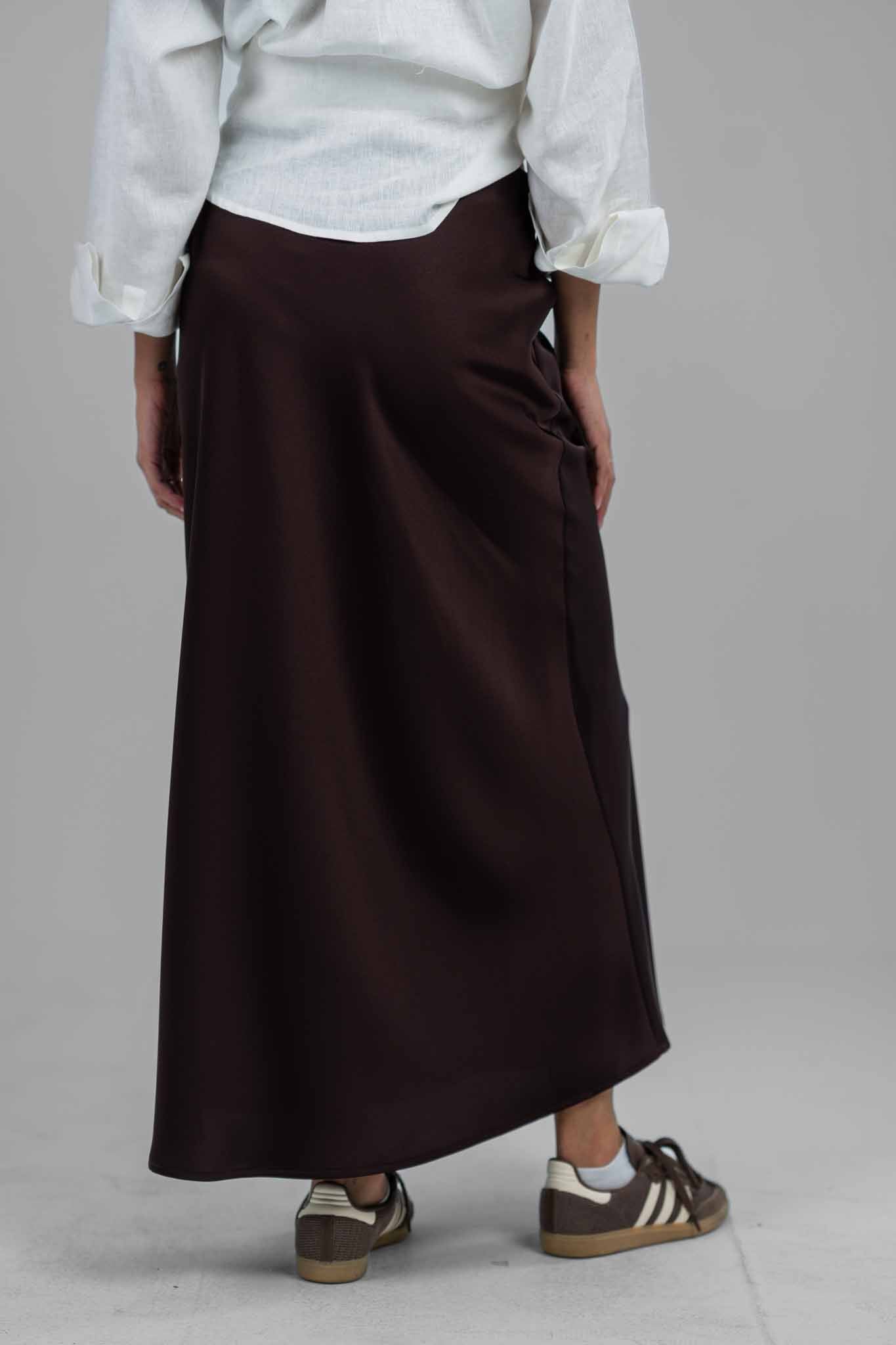 Silken Satin Skirt