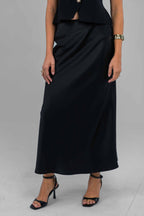 Silken Satin Skirt