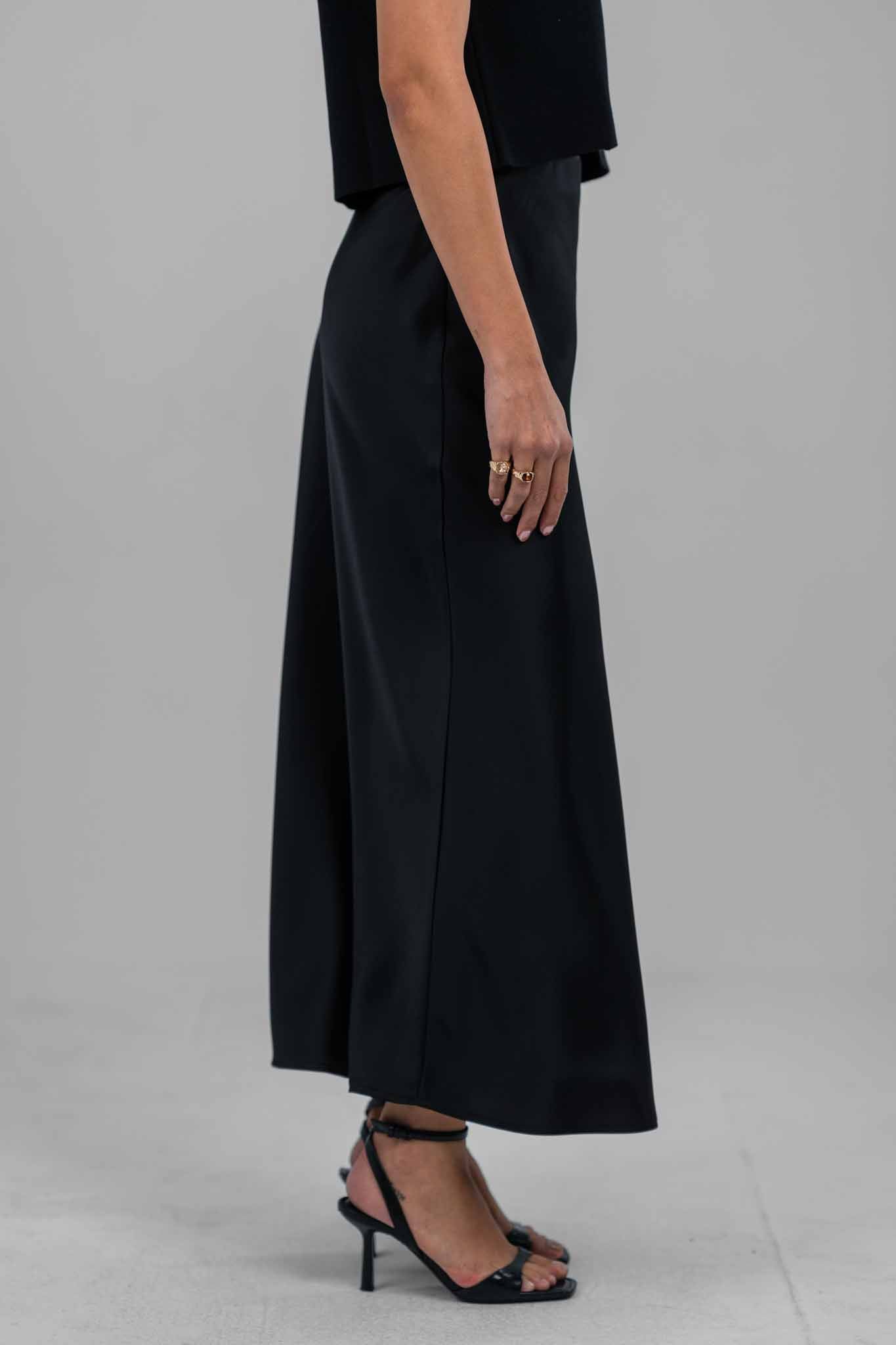 Silken Satin Skirt