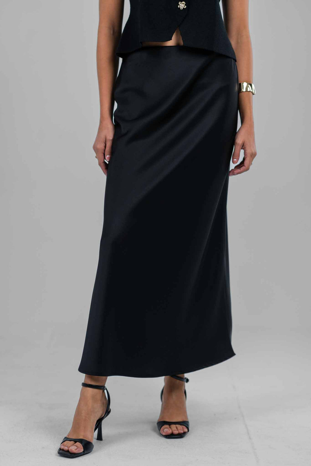 Silken Satin Skirt