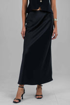 Silken Satin Skirt