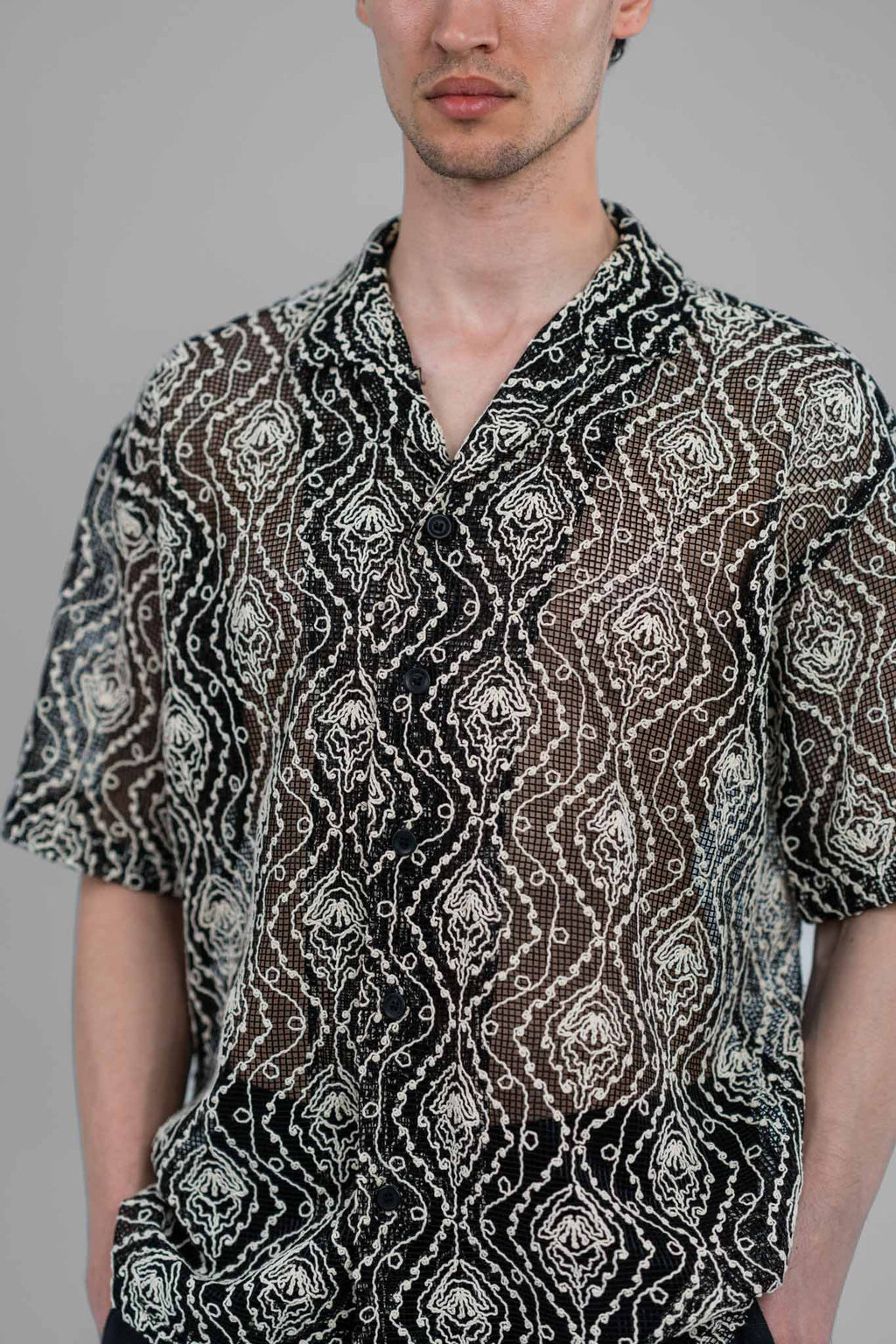 Boho Stitch Men's Shirt