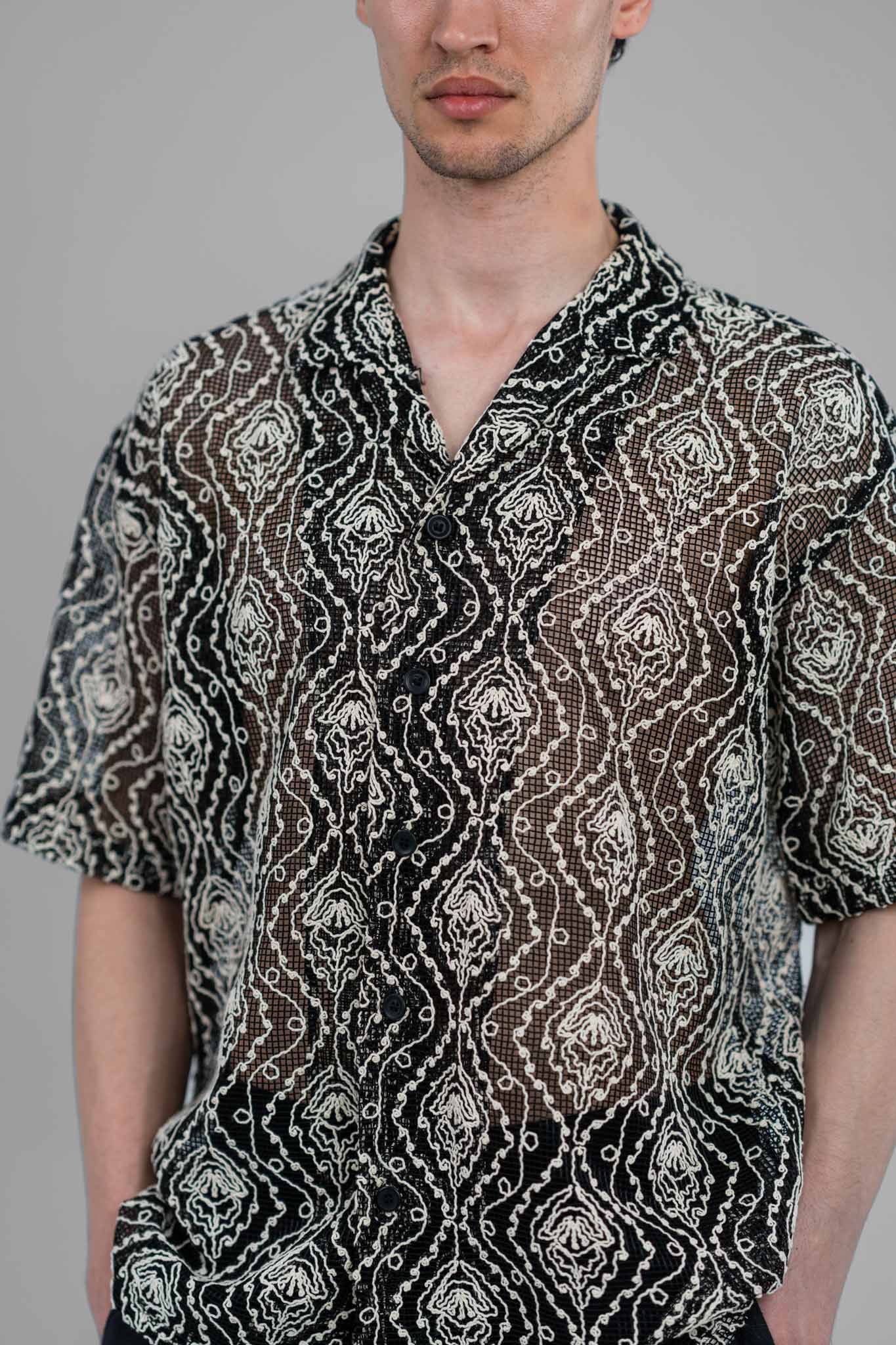Boho Stitch Men's Shirt