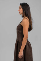 Tuscany Linen Stitch Dress