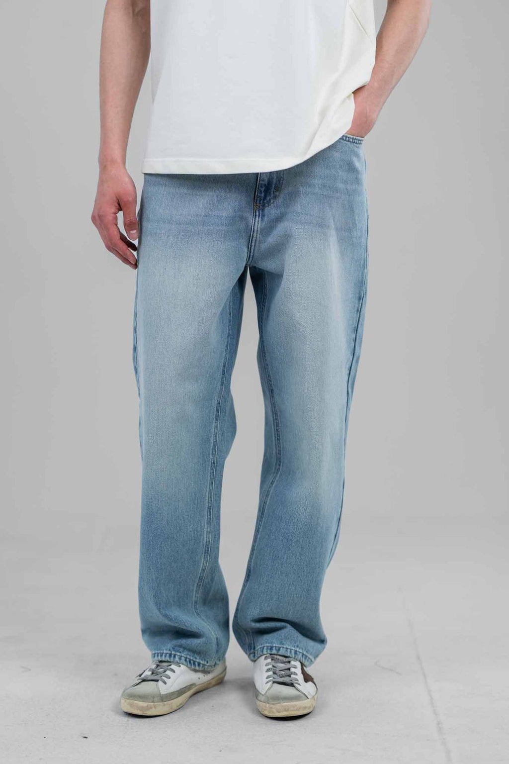 Baggy Denim Pants