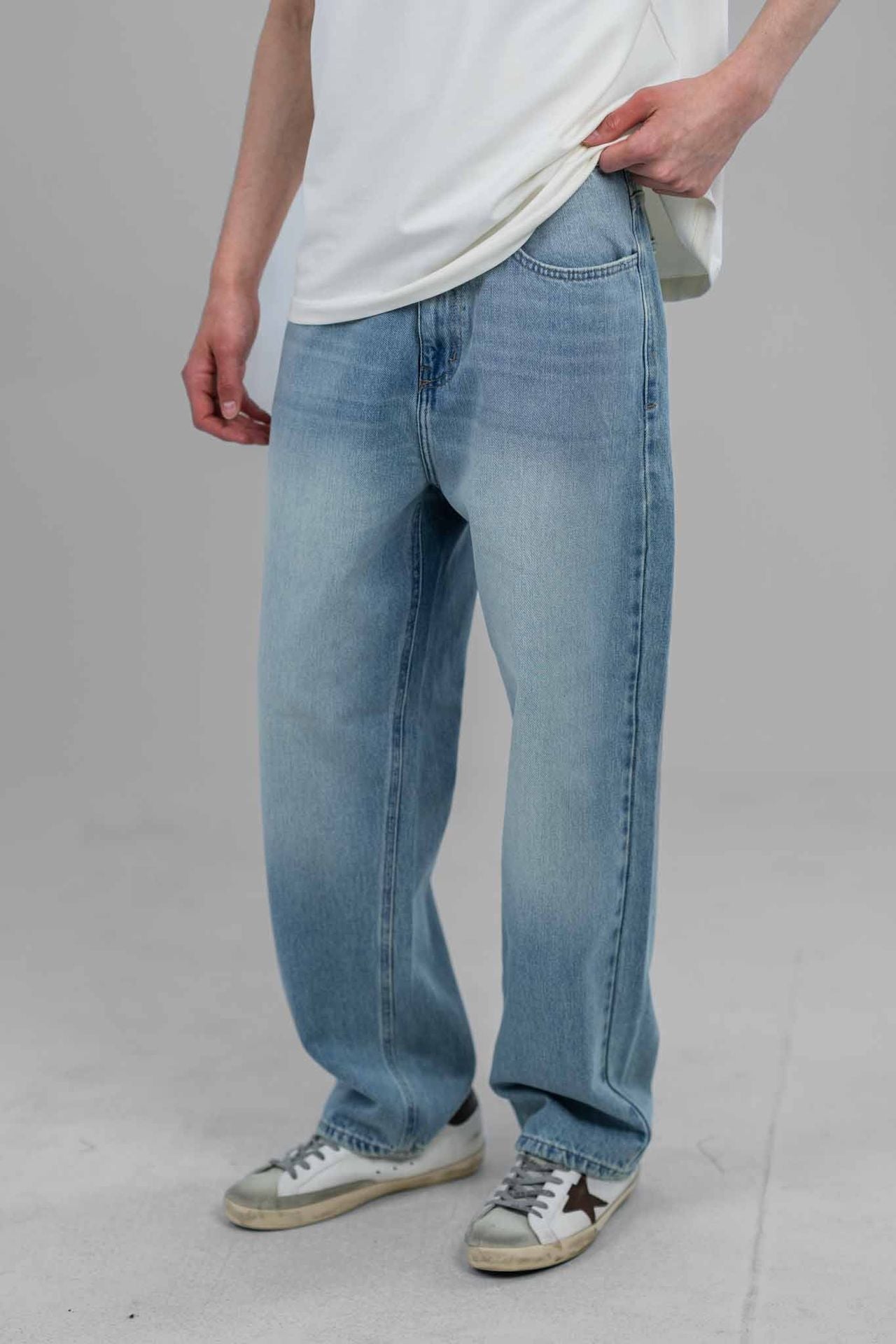 Baggy Denim Pants