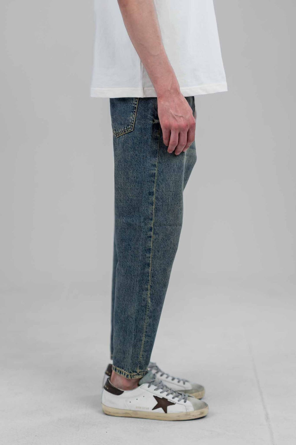 The Carrot Cut Denim Pants