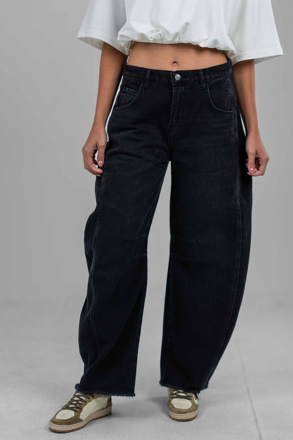 Sculpt Barrel Denim Pants