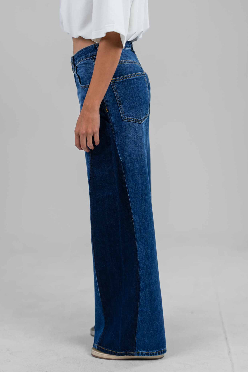 The Contour Wide Denim Pants