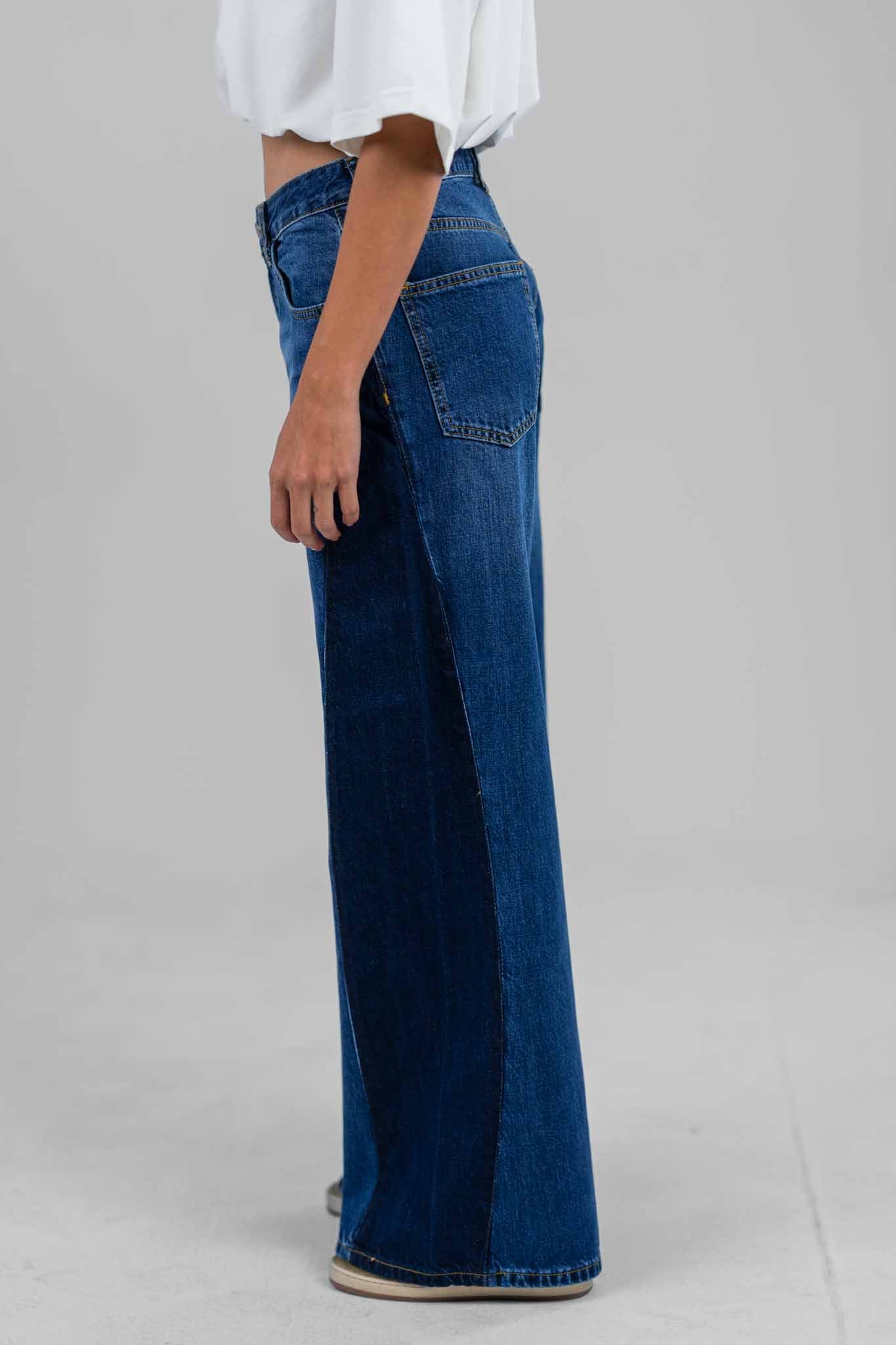 The Contour Wide Denim Pants