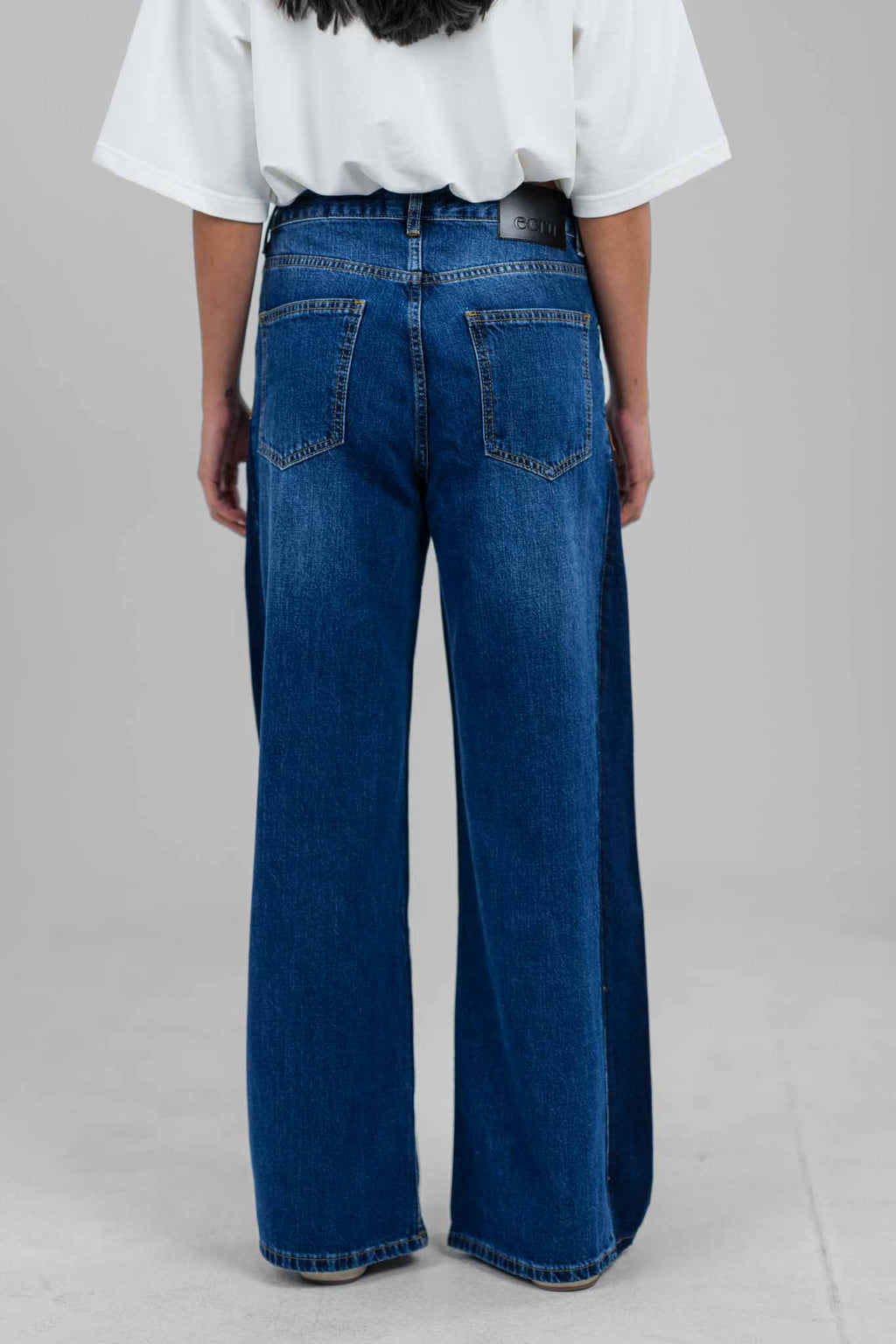 The Contour Wide Denim Pants