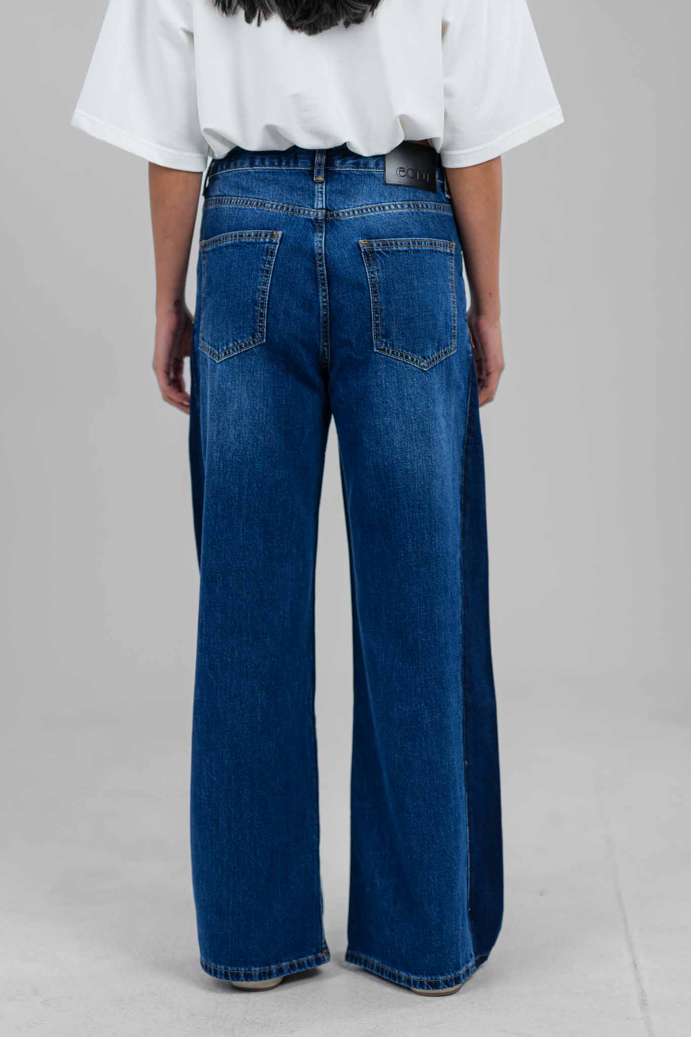 The Contour Wide Denim Pants