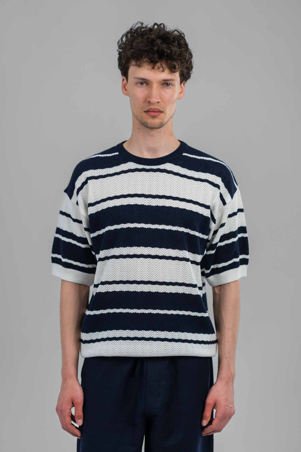 Port Striped Knit Tee