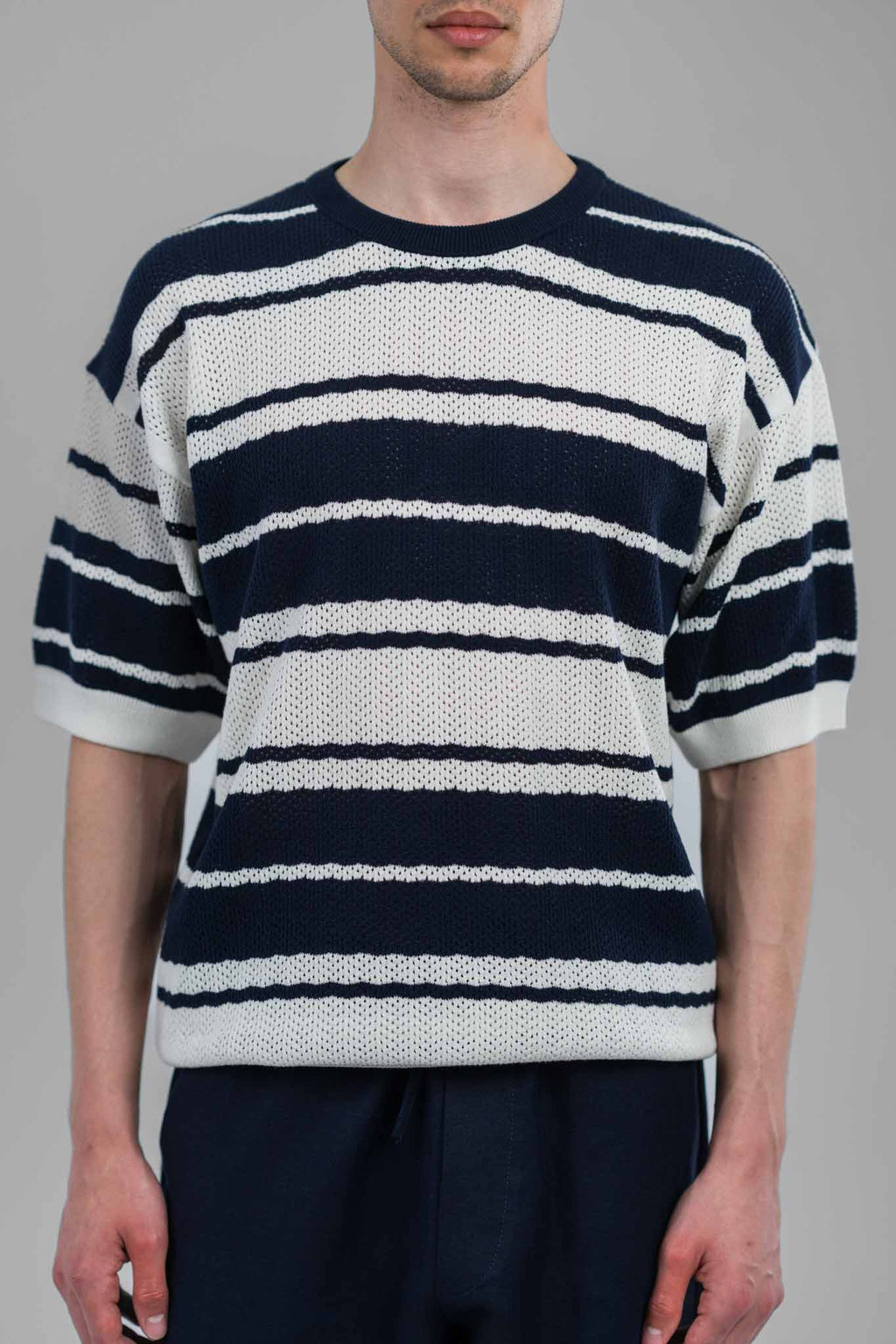 Port Striped Knit Tee