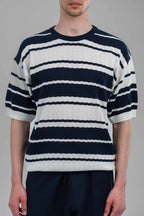 Port Striped Knit Tee