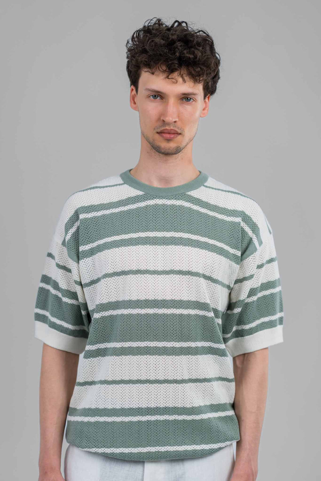 Port Striped Knit Tee