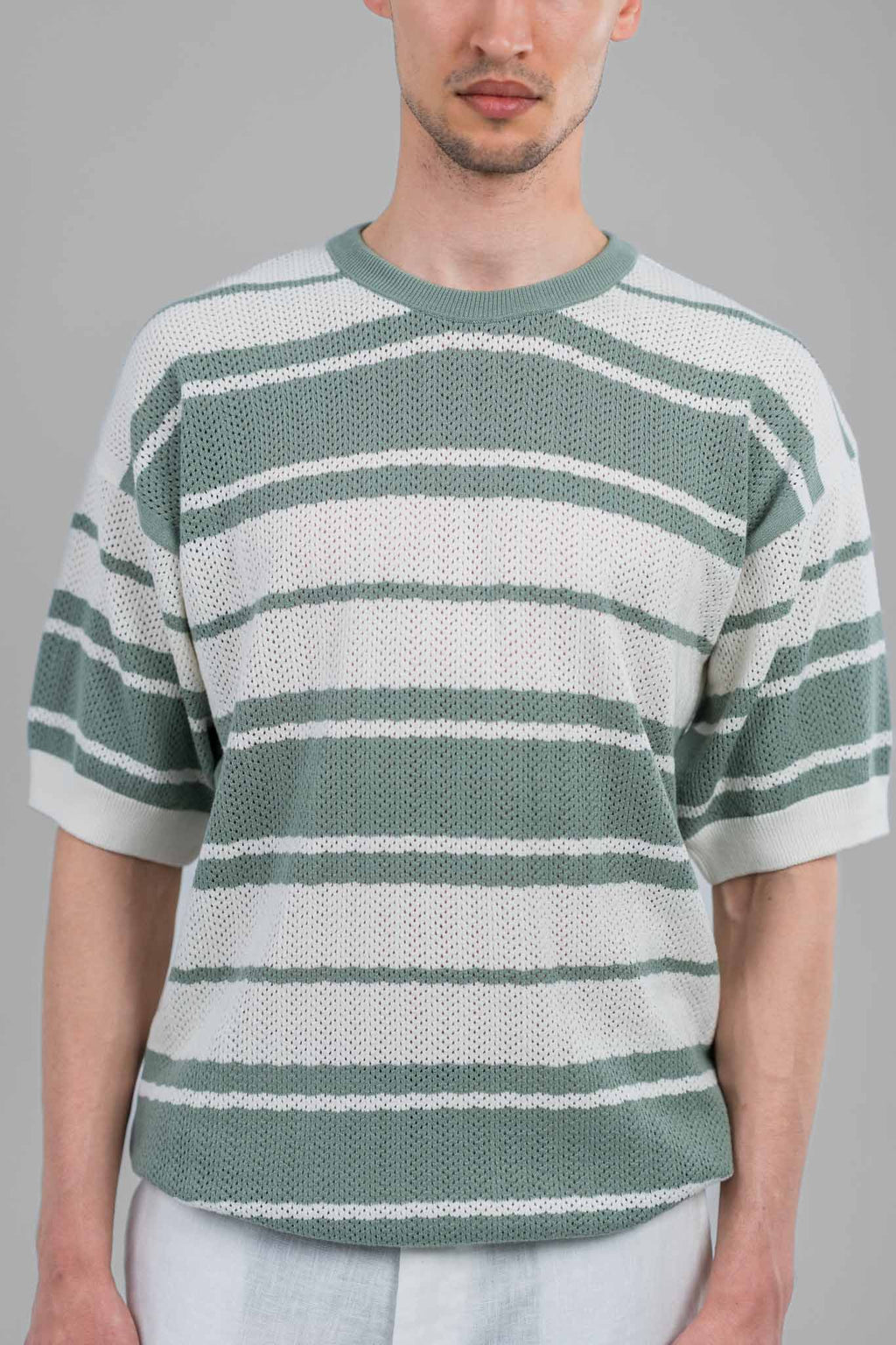 Port Striped Knit Tee