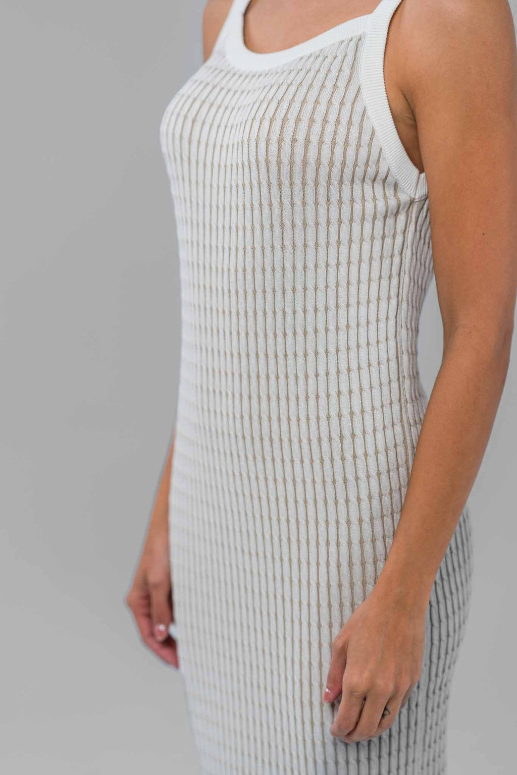 Marbella Braided Knit Dress