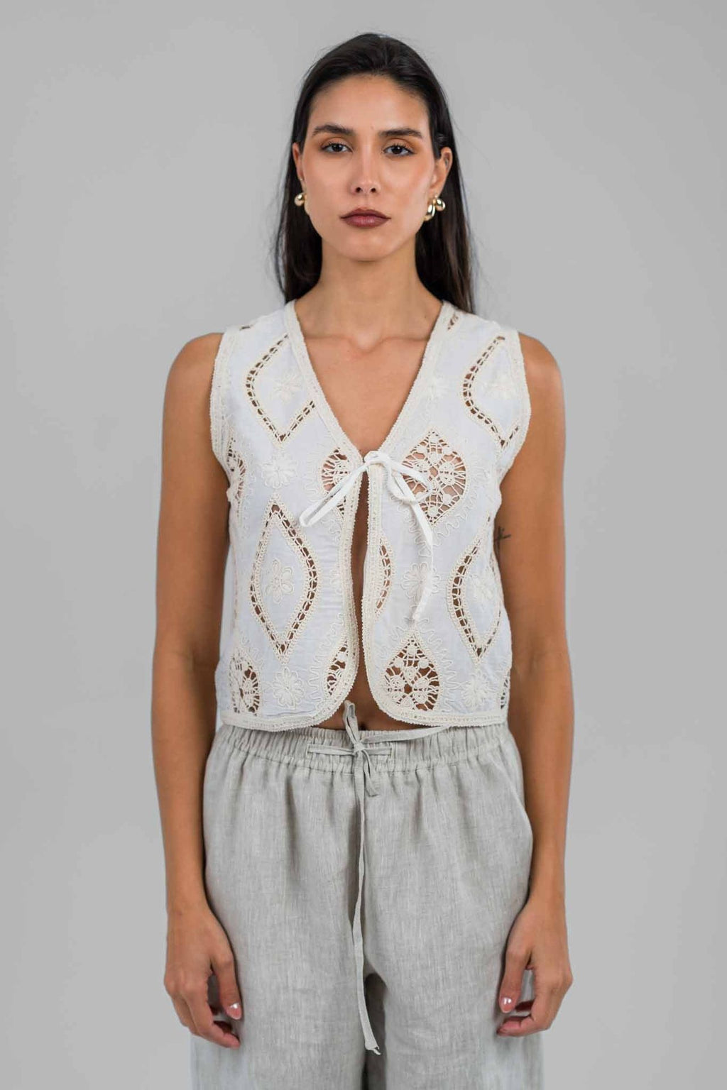 Ivory Dune Vest