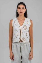 Ivory Dune Vest