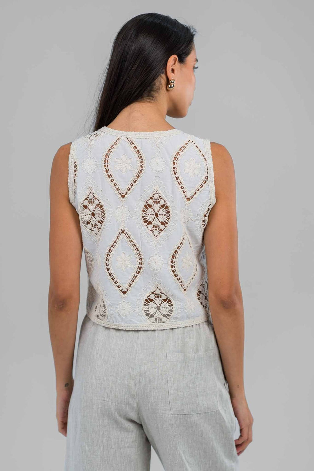 Ivory Dune Vest