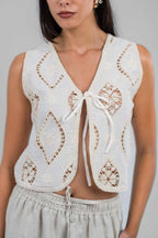 Ivory Dune Vest