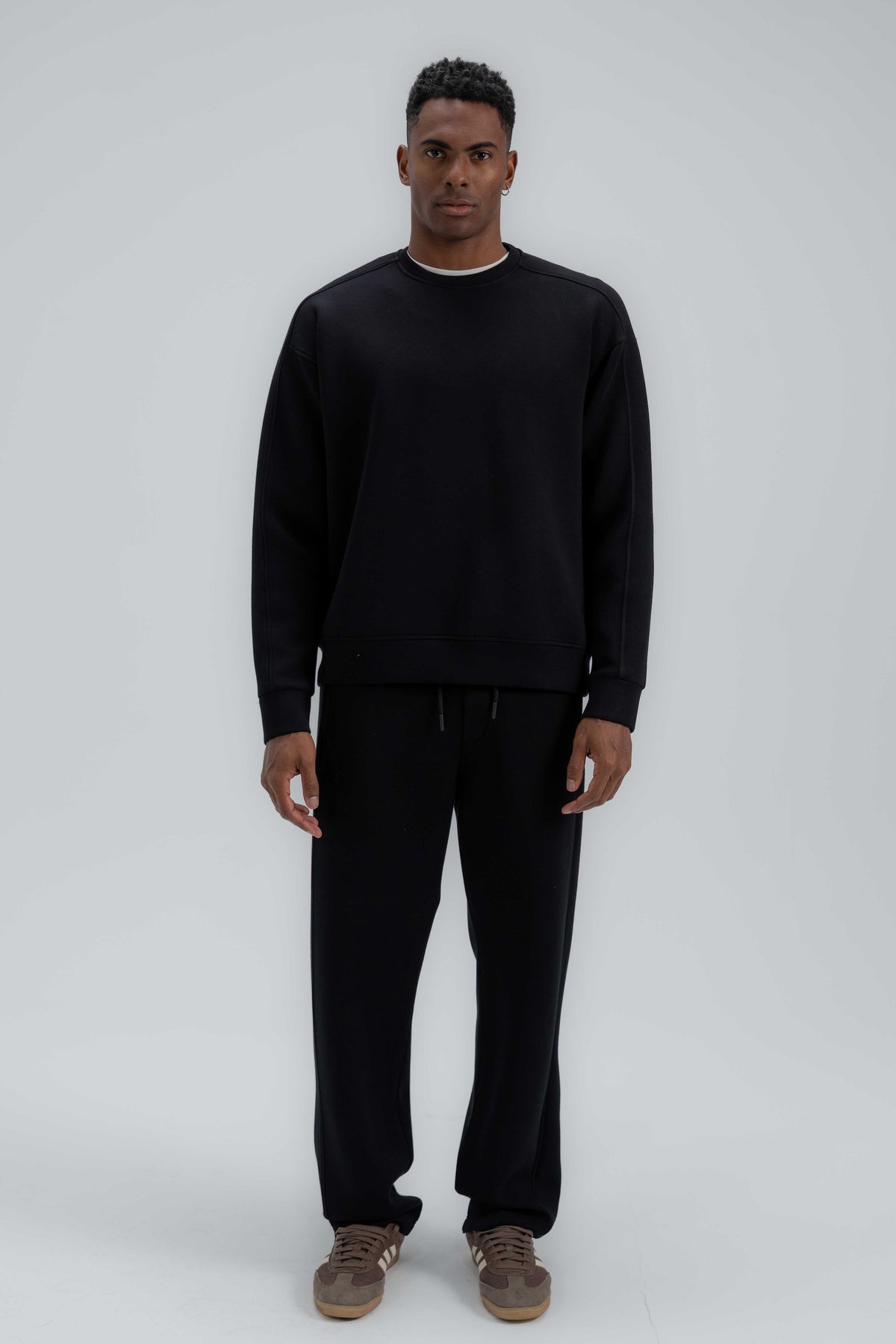 Minimal Crewneck Sweatshirt