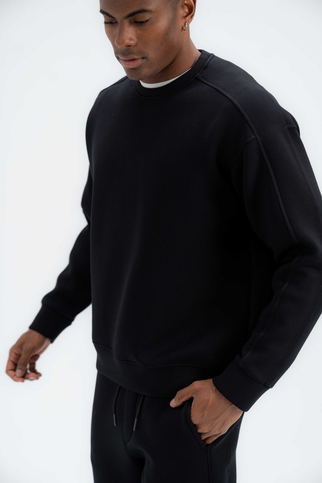 Minimal Crewneck Sweatshirt