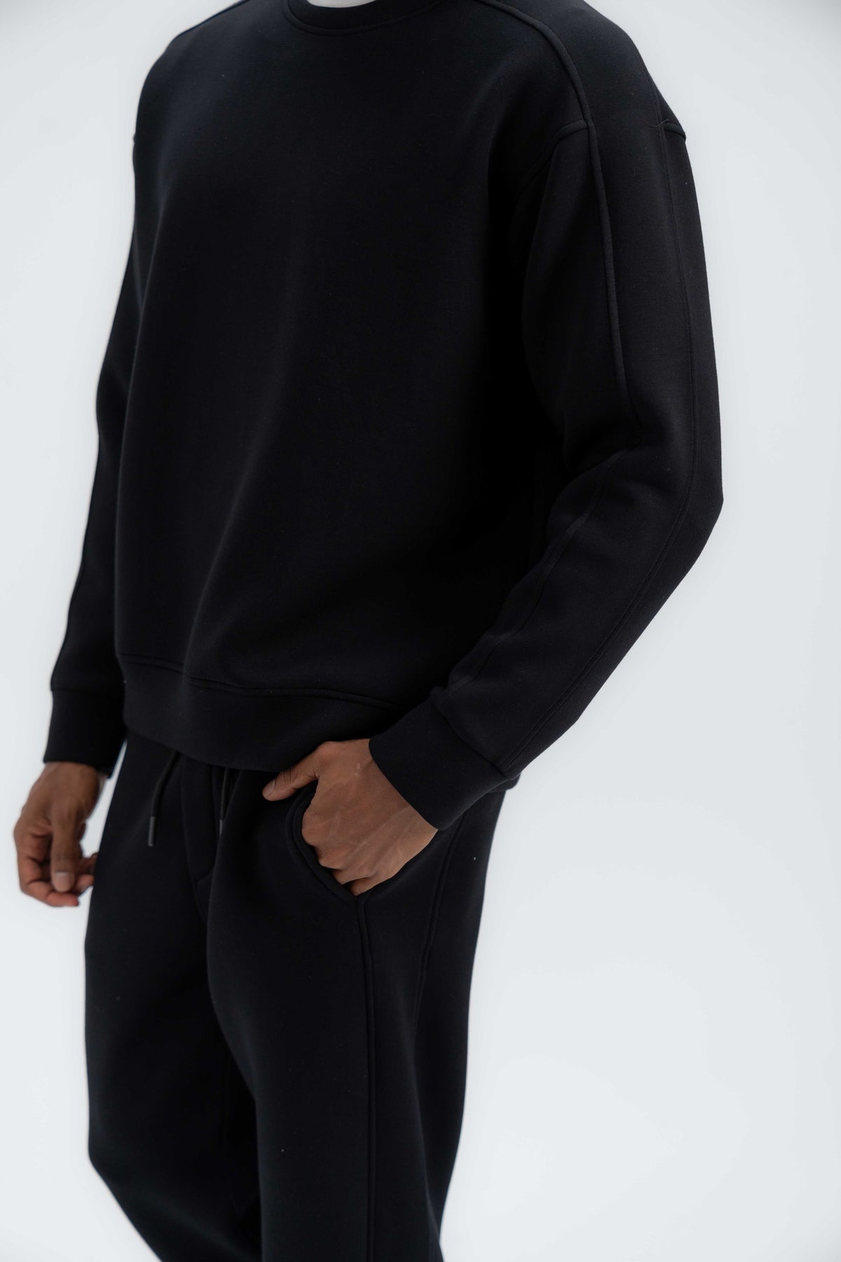 Minimal Crewneck Sweatshirt
