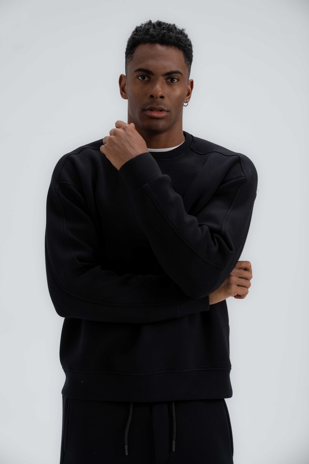 Minimal Crewneck Sweatshirt