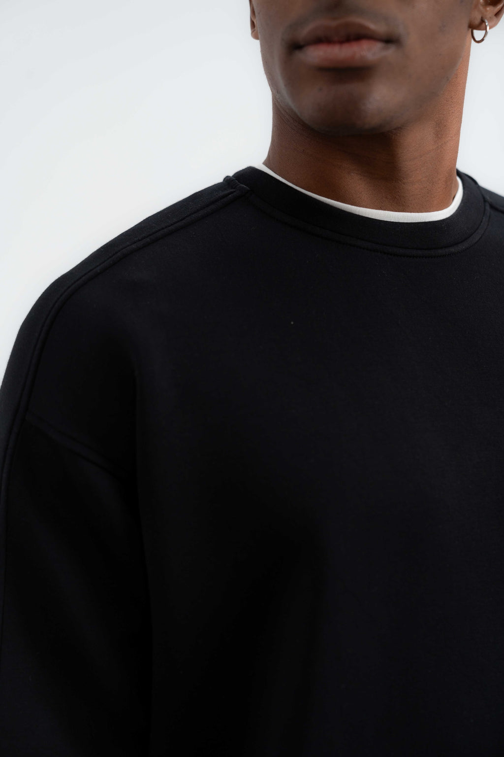 Minimal Crewneck Sweatshirt