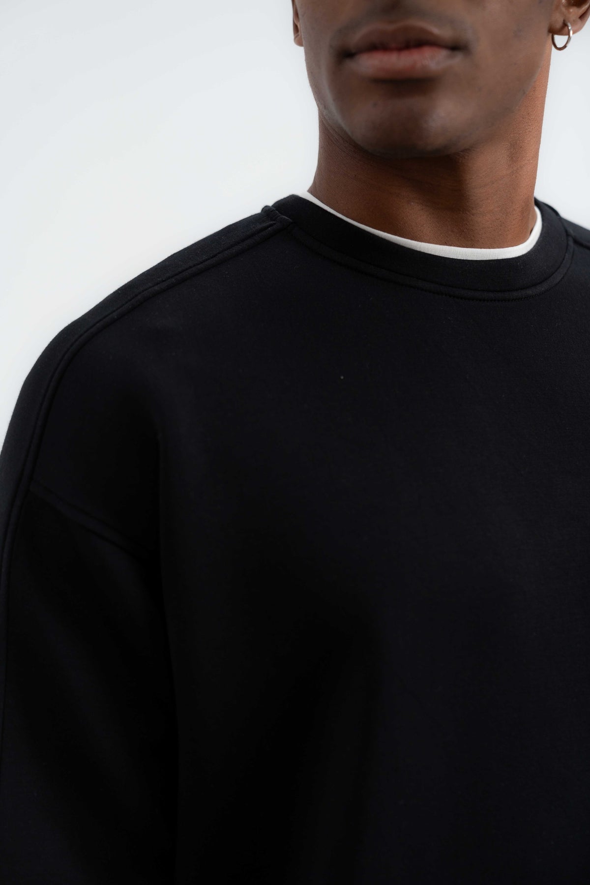 Minimal Crewneck Sweatshirt