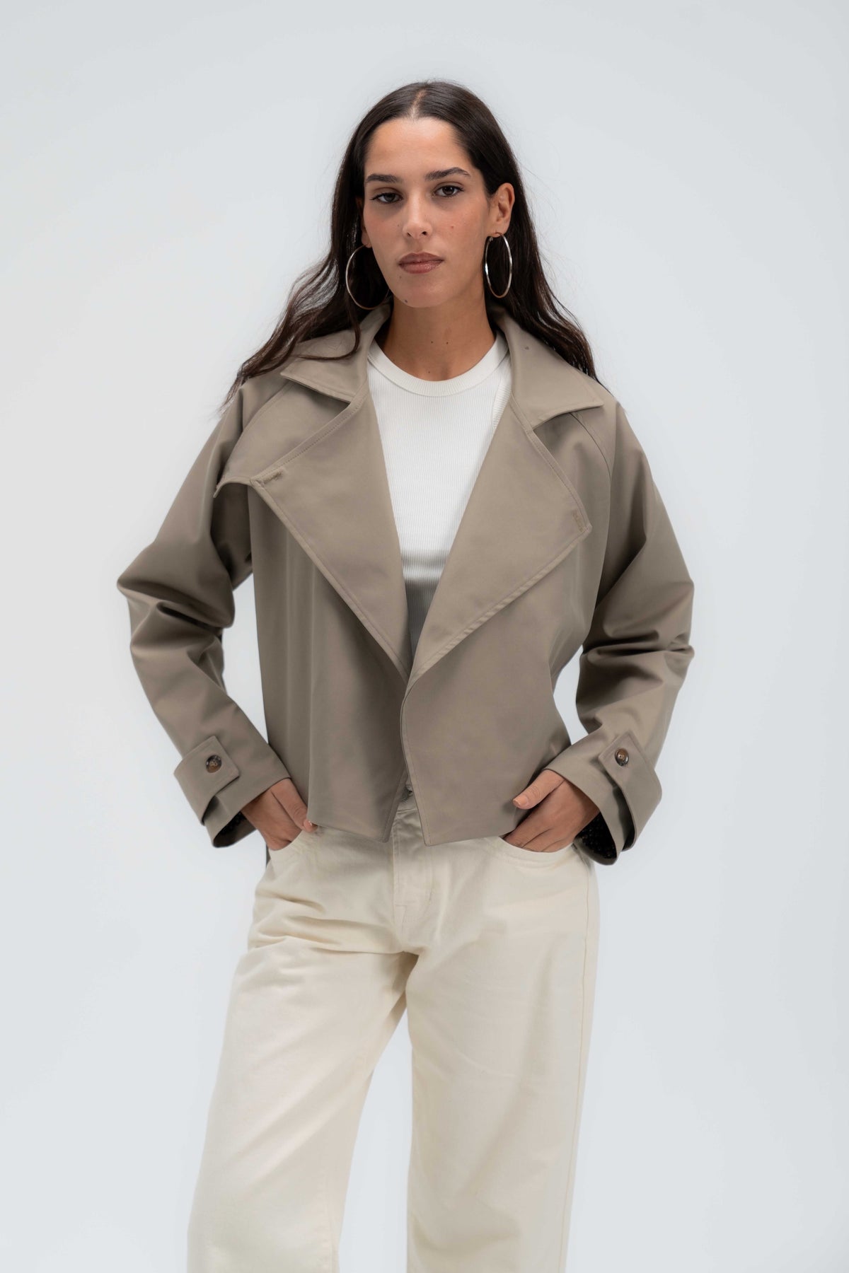 RILEY HIGH-COLLAR JACKET