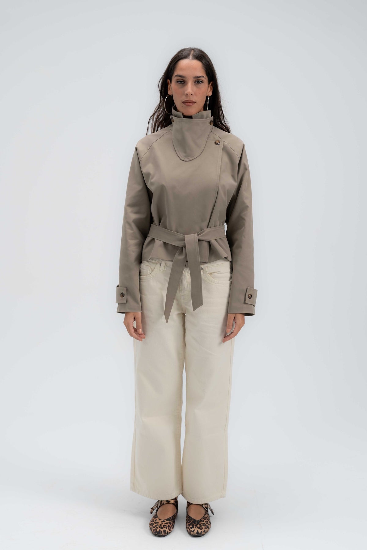 Vanilla Cropped Leg Denim Pants