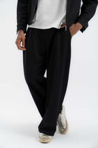 Wool-Look Tailored Trousers