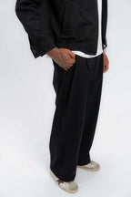 Wool-Look Tailored Trousers