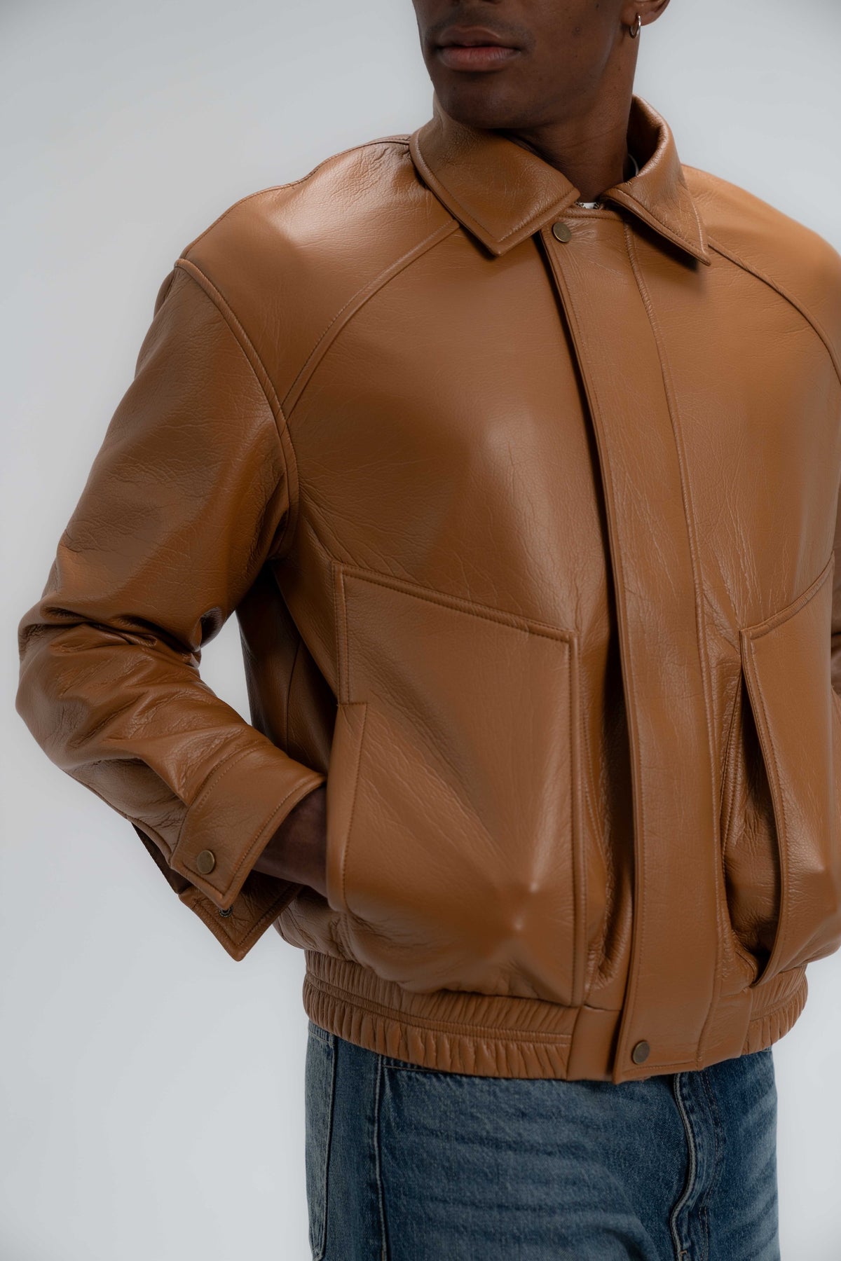 The Cooper Faux Leather Jacket