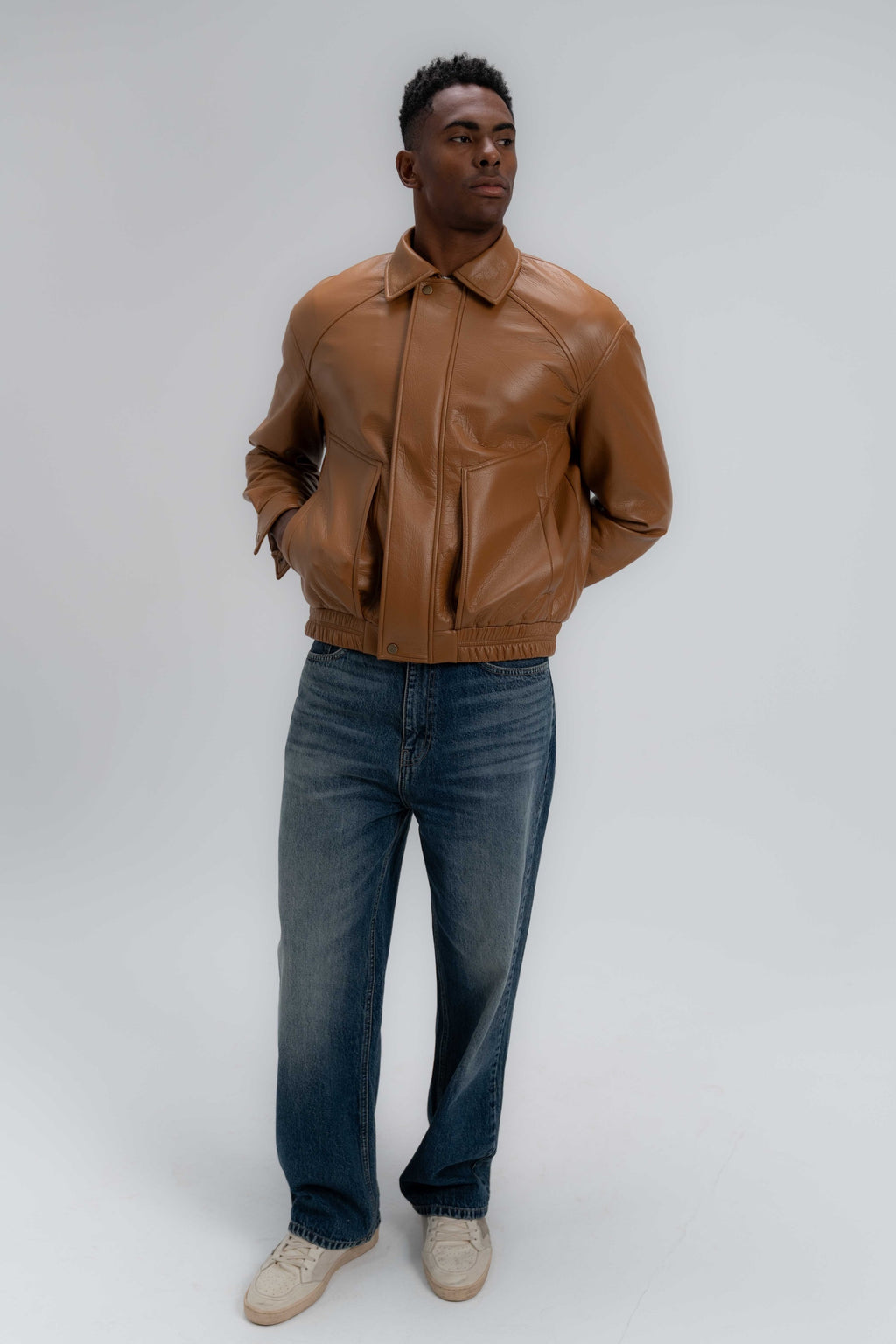 The Cooper Faux Leather Jacket