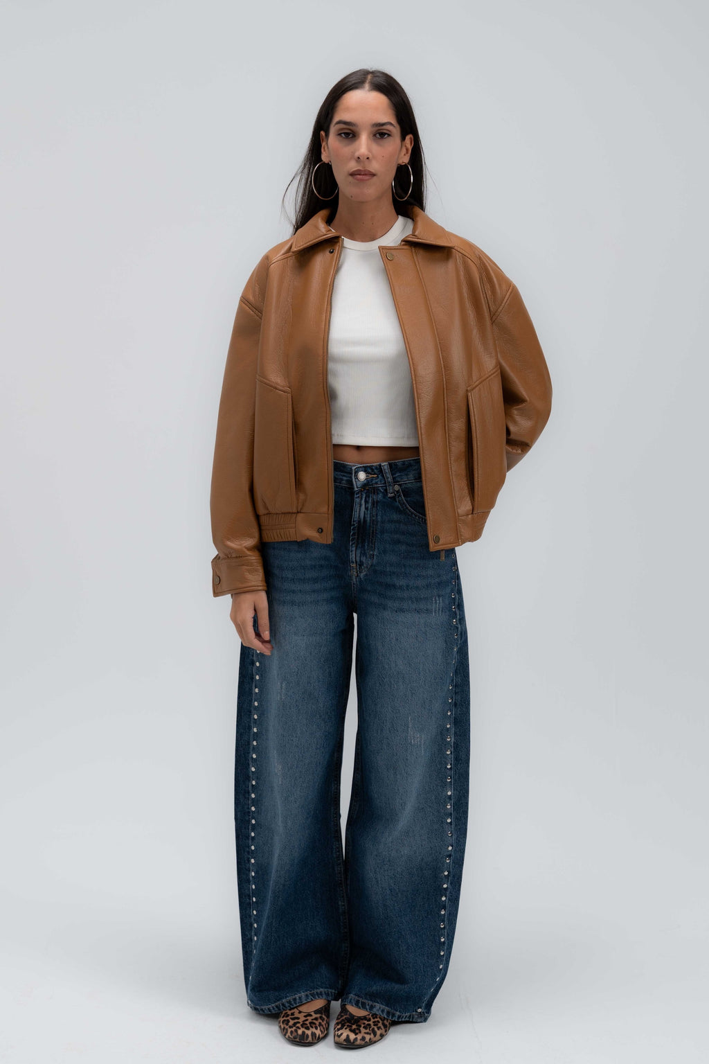 The Cooper Faux Leather Jacket