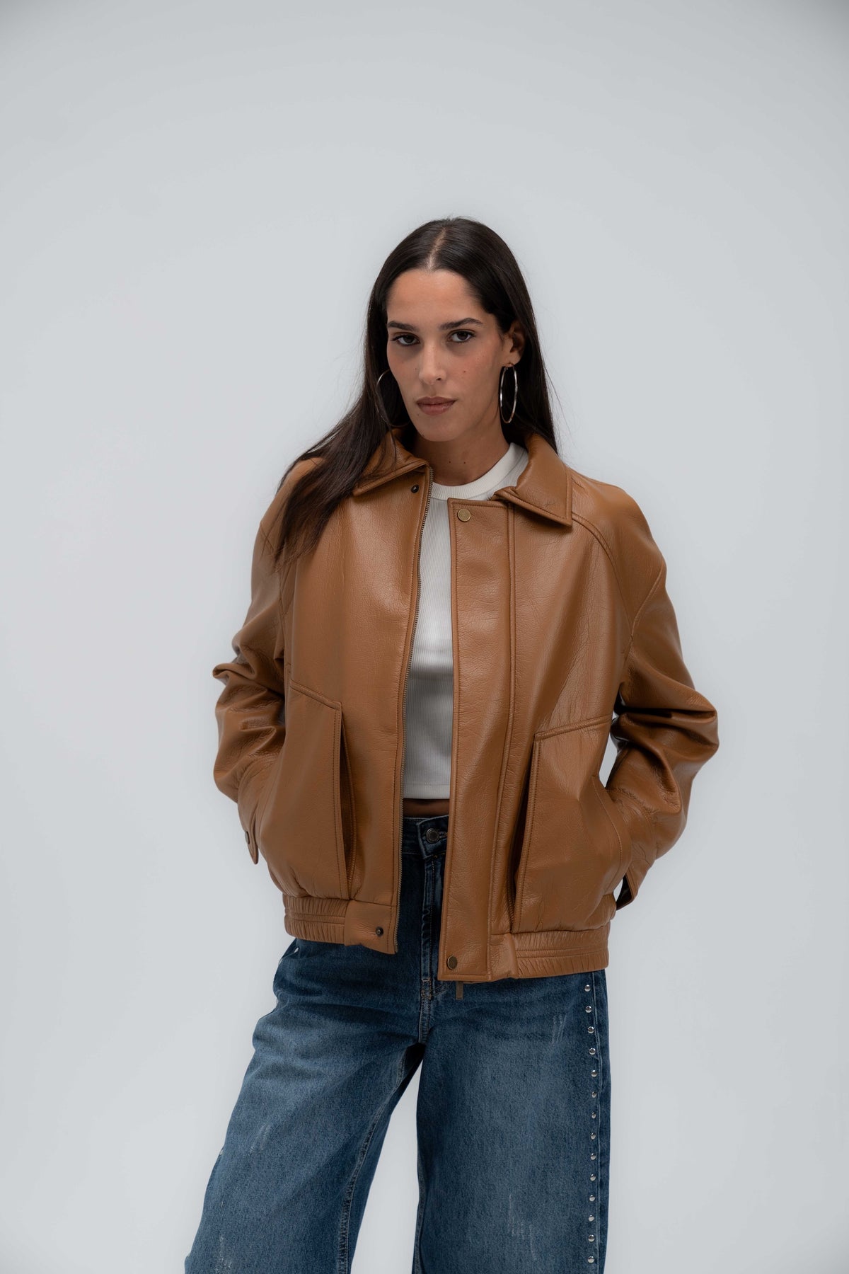 The Cooper Faux Leather Jacket
