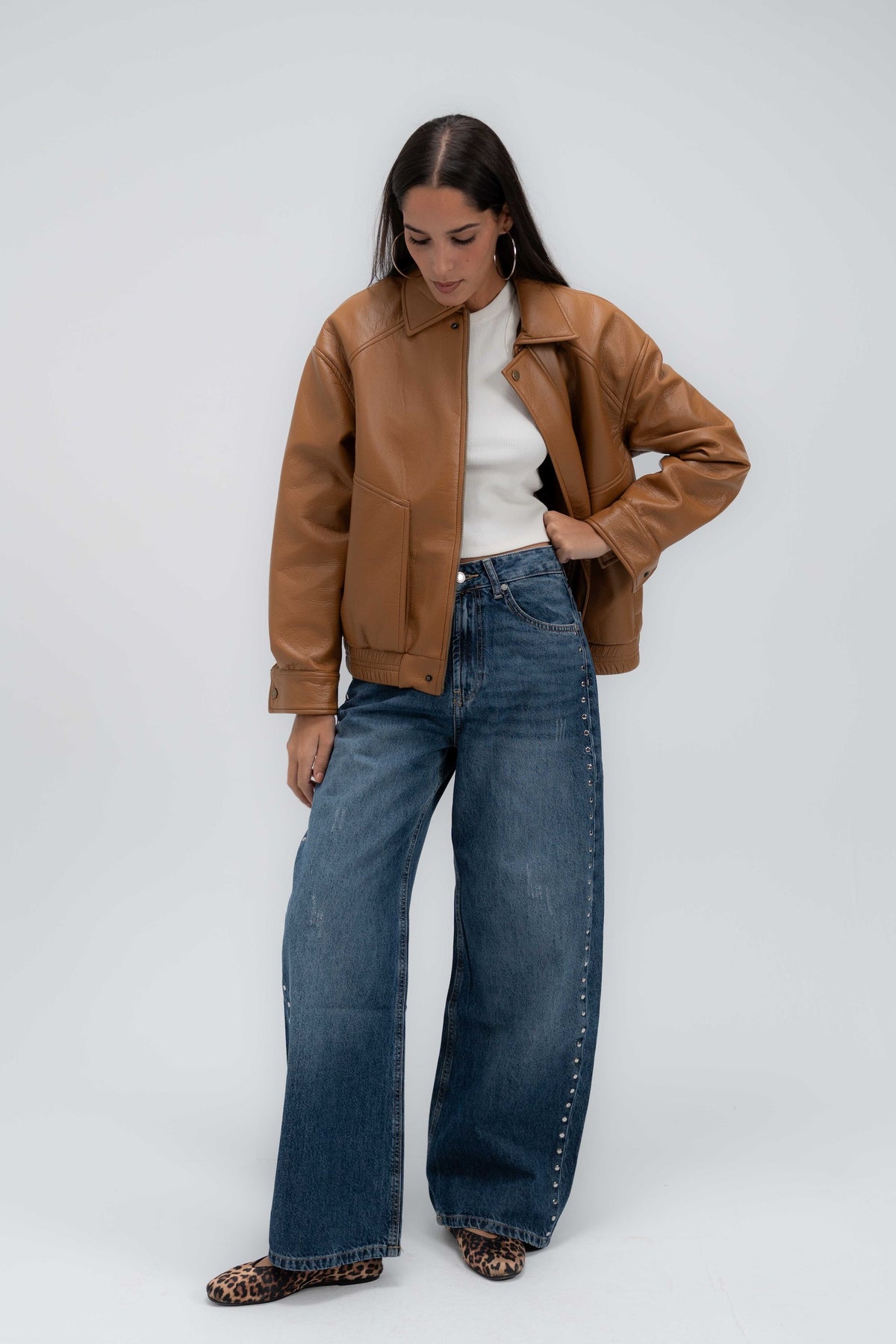 The Cooper Faux Leather Jacket