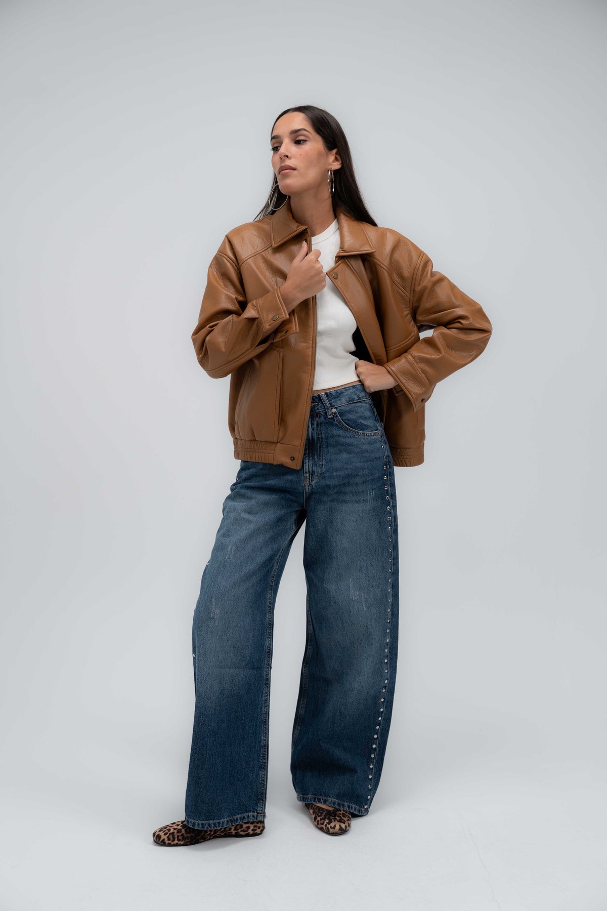 The Cooper Faux Leather Jacket
