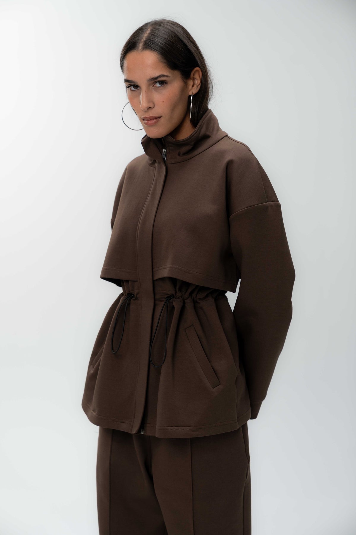 Structured Interlock Jacket
