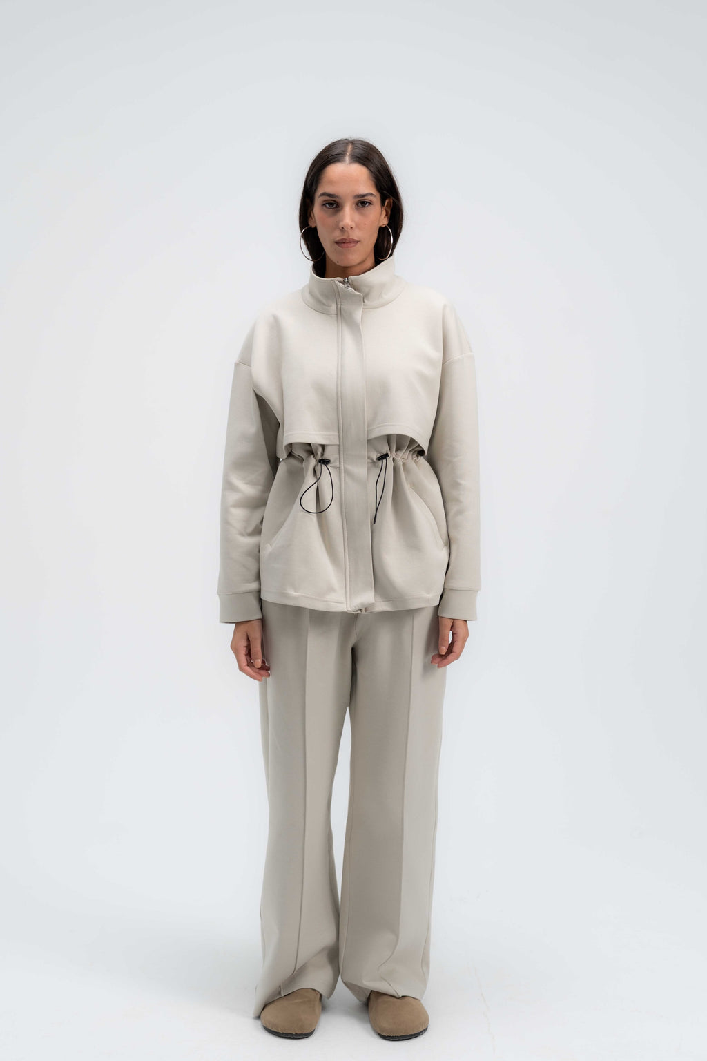 Structured Interlock Jacket