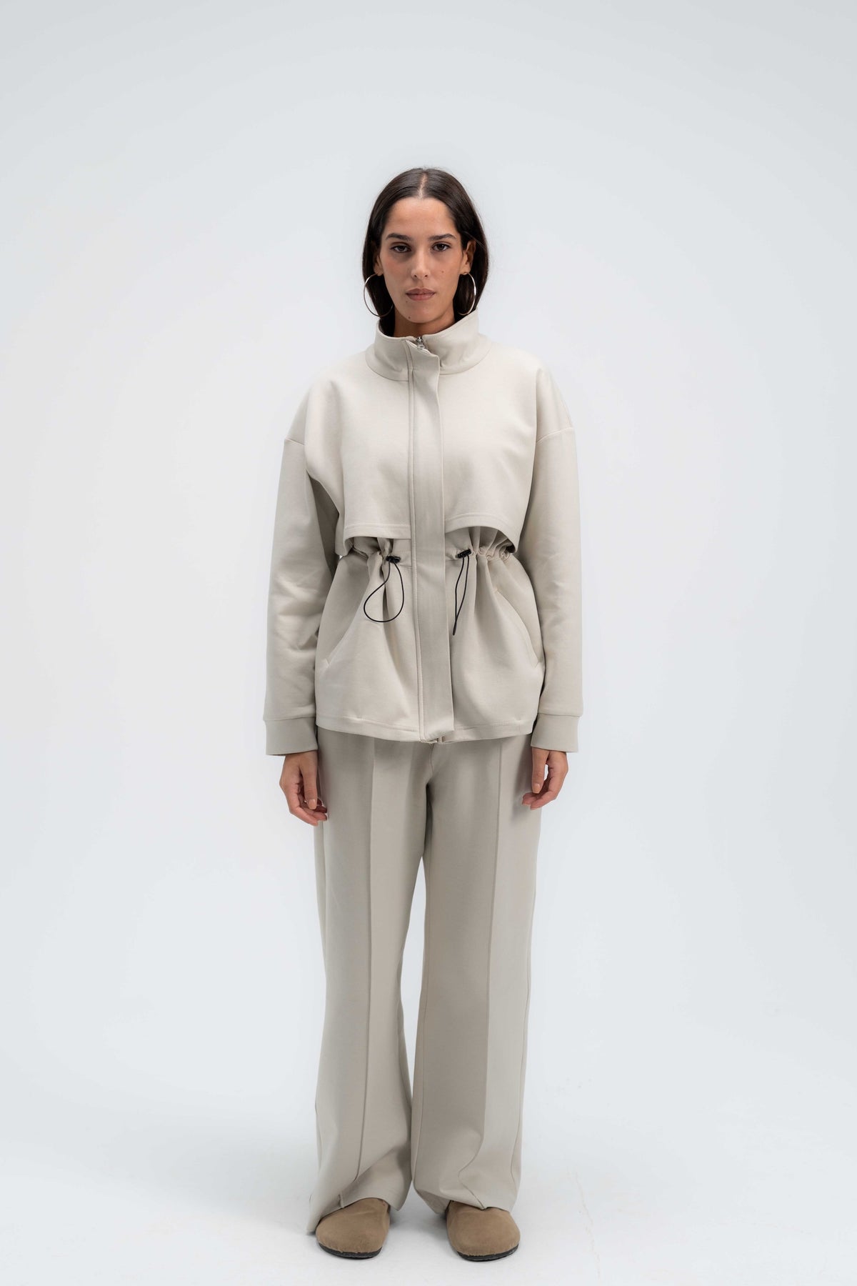 Structured Interlock Jacket