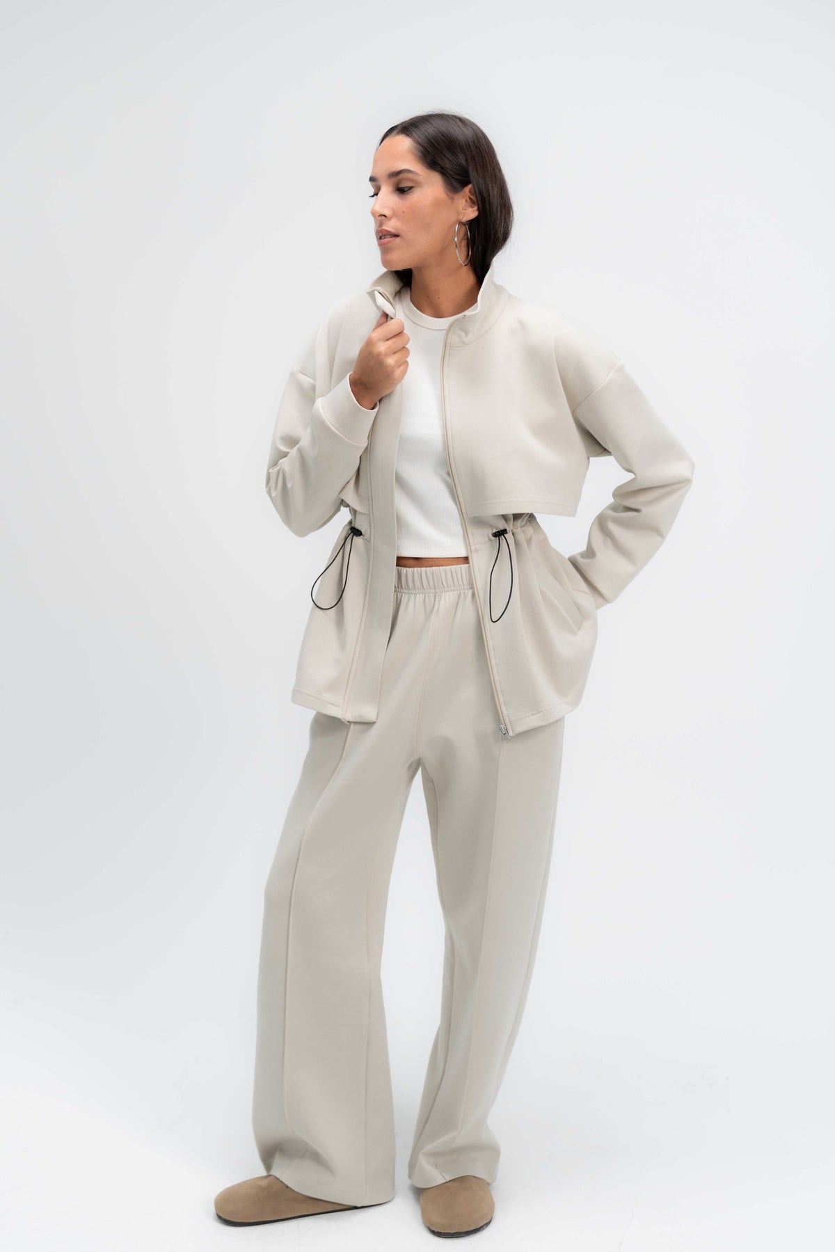 Structured Interlock Jacket