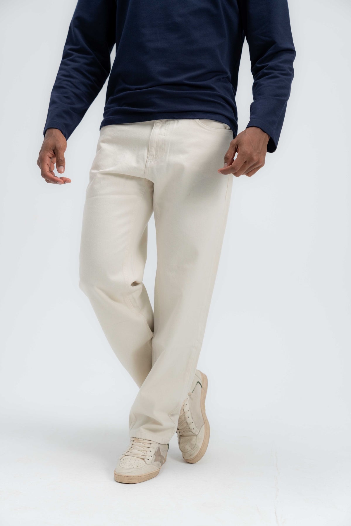 Cloud Straight Leg Denim Pants